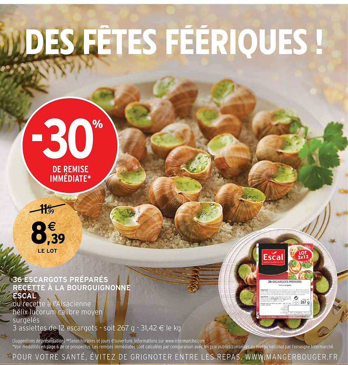 36 escargots préparés recette à la bourguignonne escal