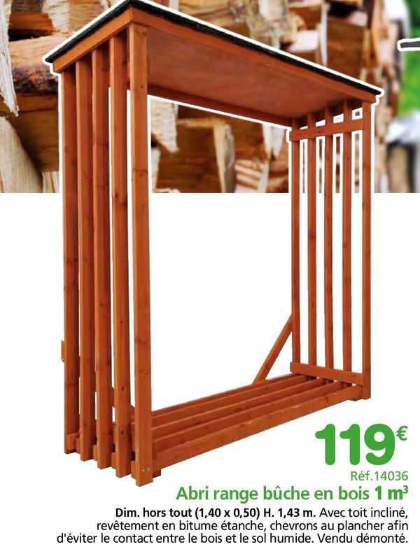 Agri Range Bûche En Bois 1 M3