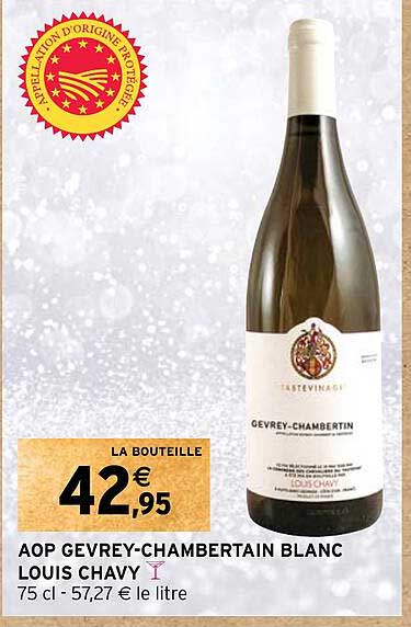 aop gevrey-chambertain blanc louis chavy