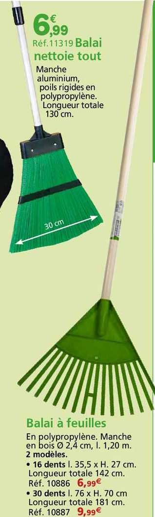 balai nettoie tout balai à feuilles