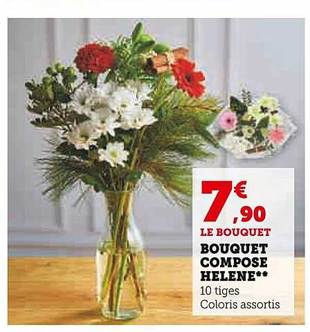 bouquet composé hélène