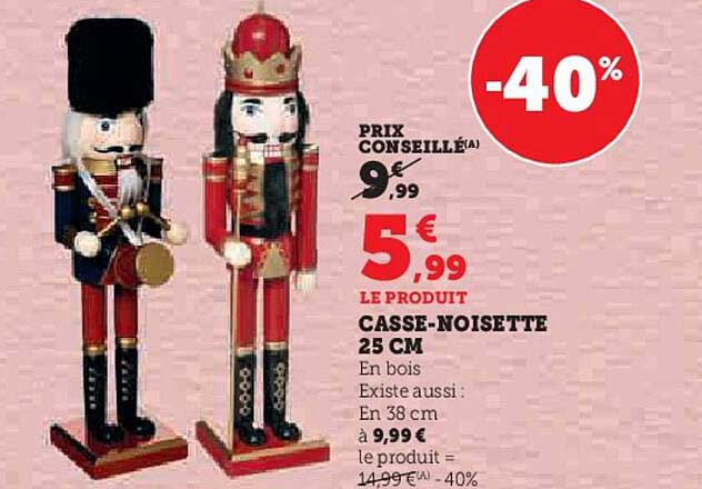 casse-noisette 25 cm