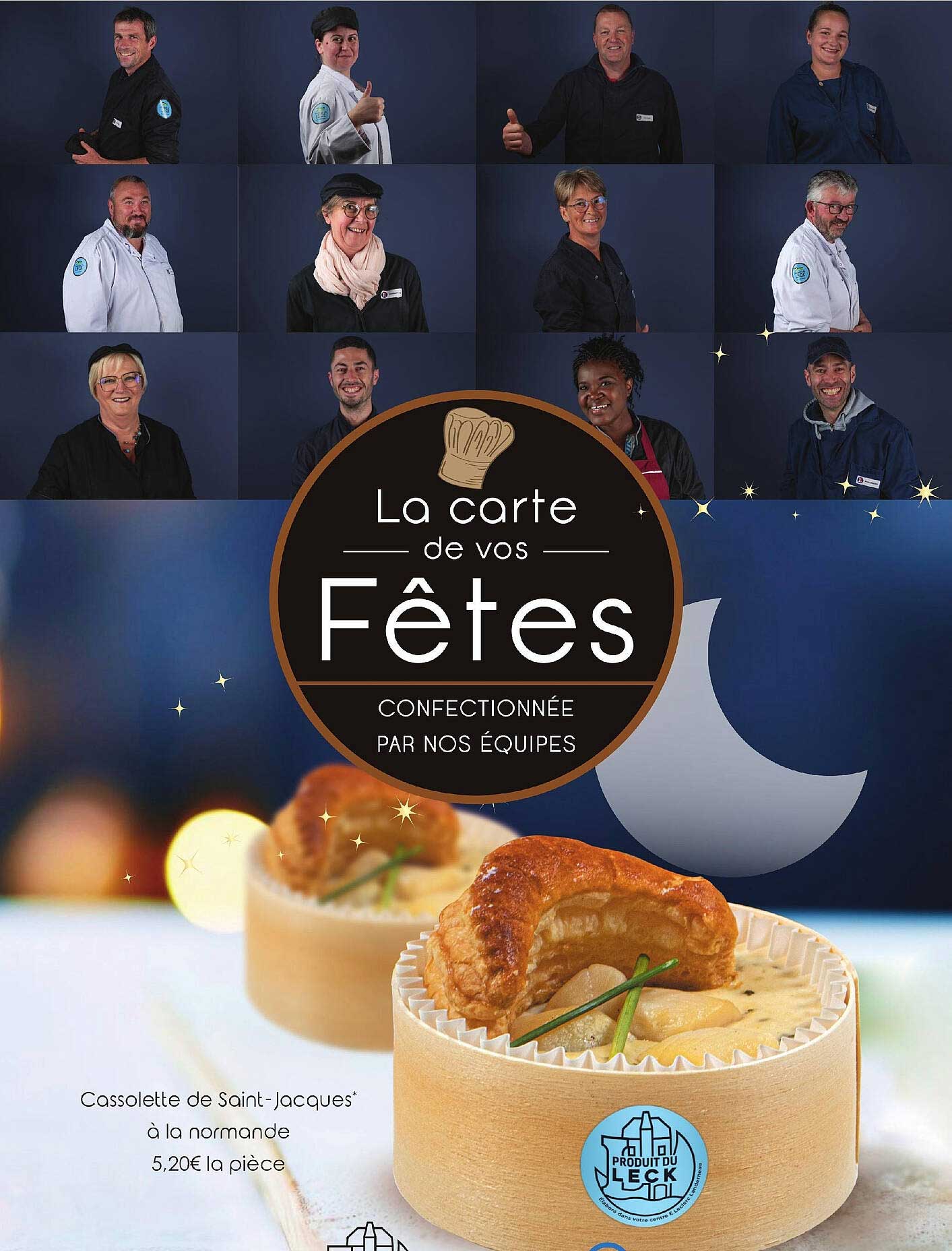 cassolette de saint-jacques à la normande