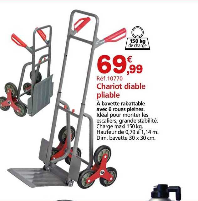 Chariot Diable Pliable