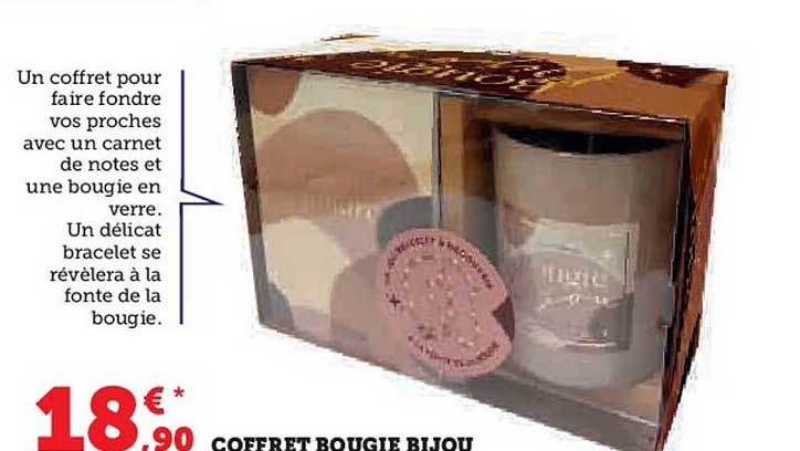 Coffret Bougie Bijou