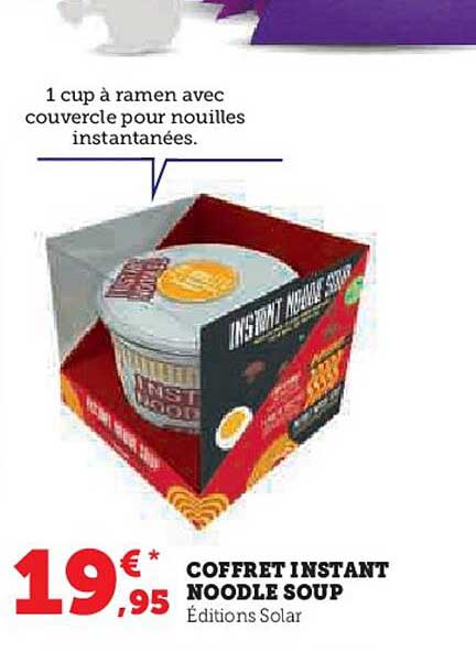coffret instant noodle soup