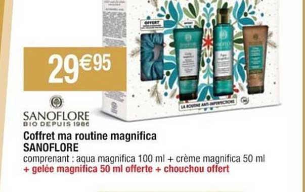 coffret ma routine magnifica sanoflore