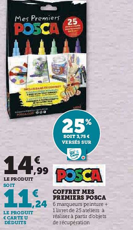 coffret mes premiers posca