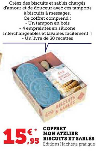 coffret mon atelier biscuits et sablés
