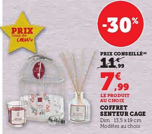 coffret senteur cage