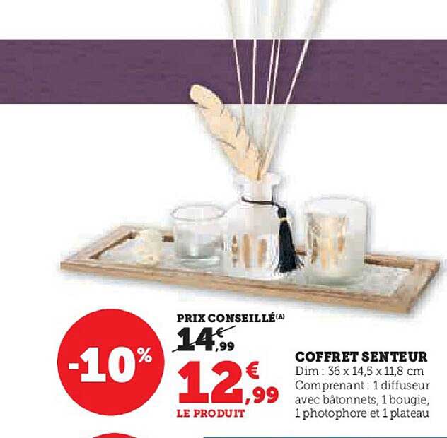 coffret senteur