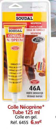 colle néoprène tub