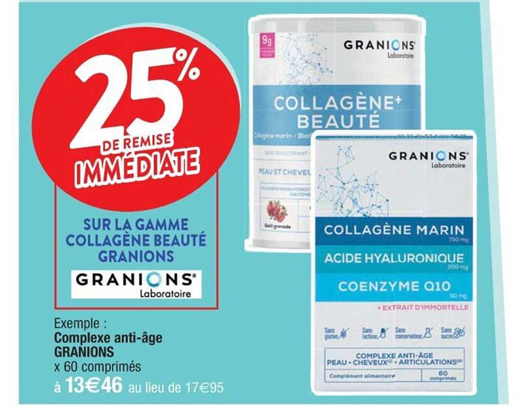 complexe anti-âge granions