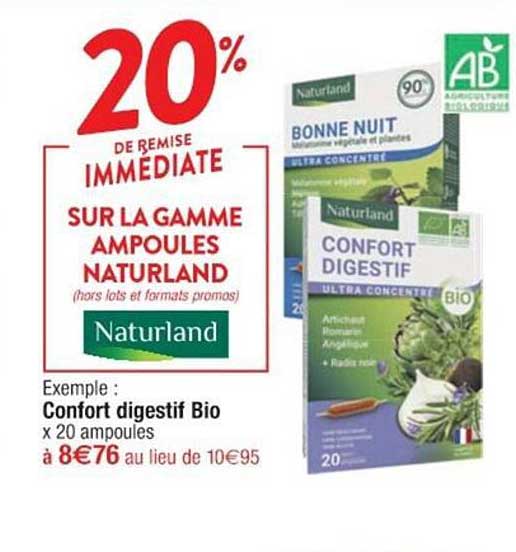 confort digestif bio naturland