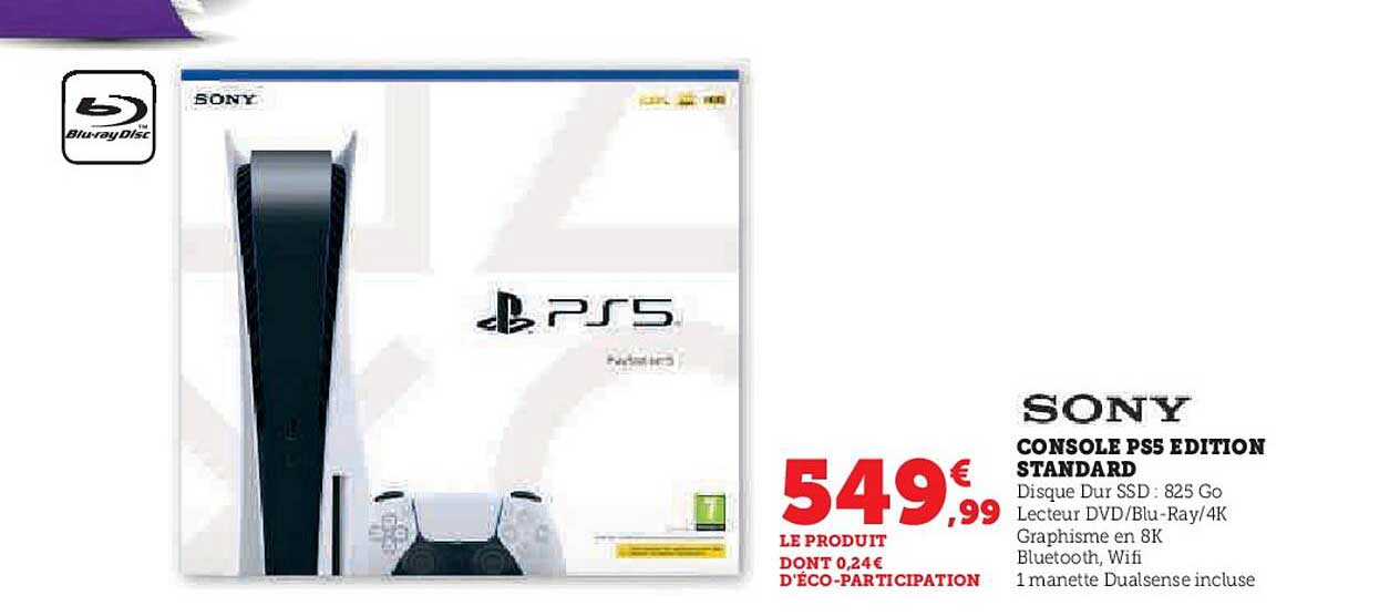 Console Ps5 Edition Standard Sony