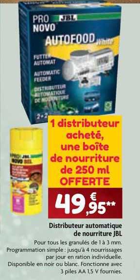 distributeur automatique de nourriture jbl