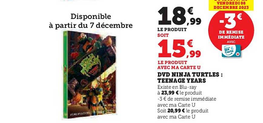 Dvd Ninja Turtles : Teenage Years