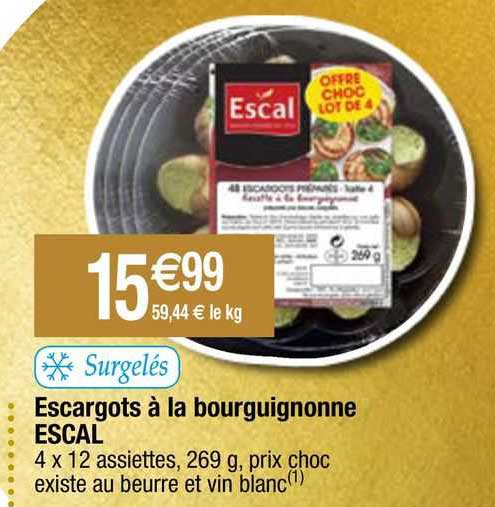 escargots à la bourguignonne escal