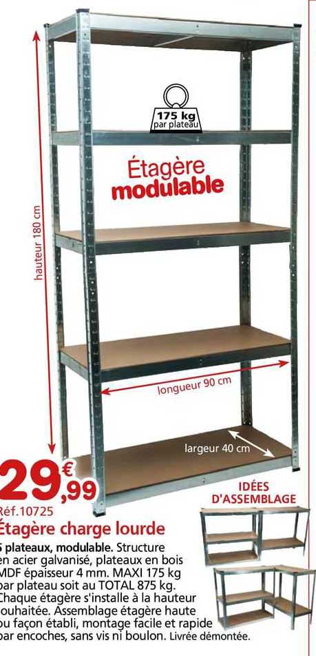 étagère charge lourde