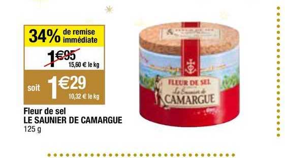 fleur de sel le saunier de camargue