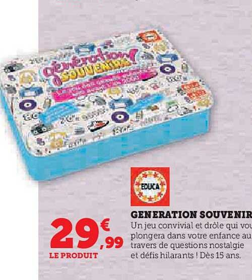 génération souvenir educa