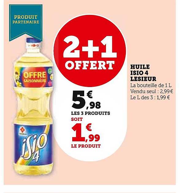 huile isio 4 lesieur