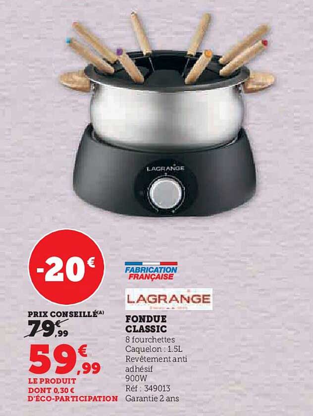 Lagrange Fondue Classic