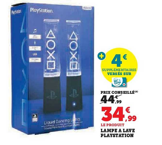 lampe à lave playstation