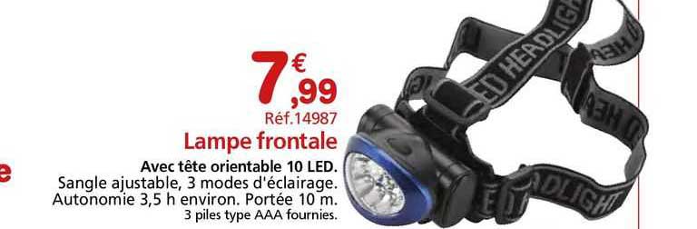 lampe frontale