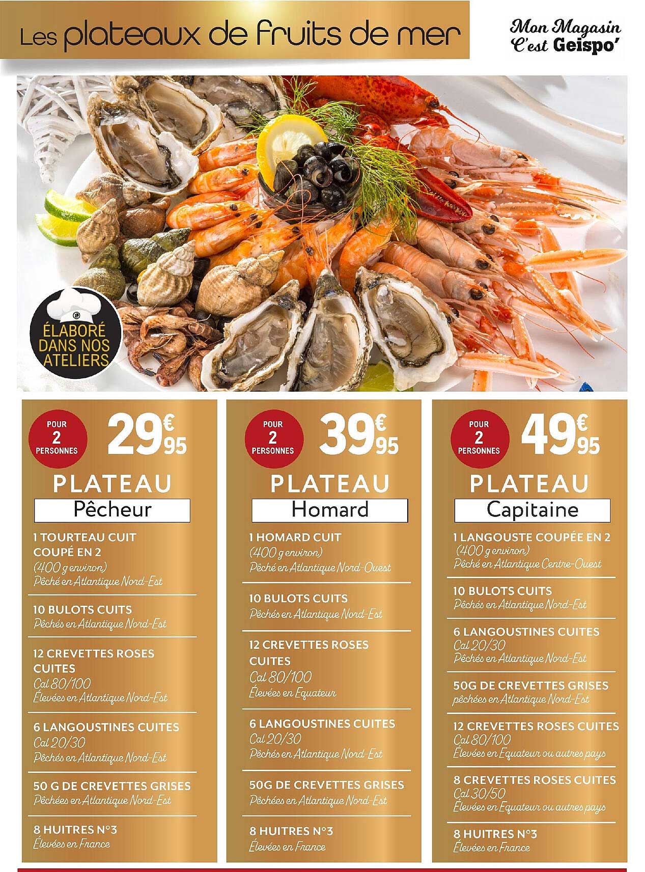 Le Plateaux De Fruits De Mer