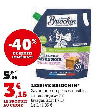 Lessive Briochin