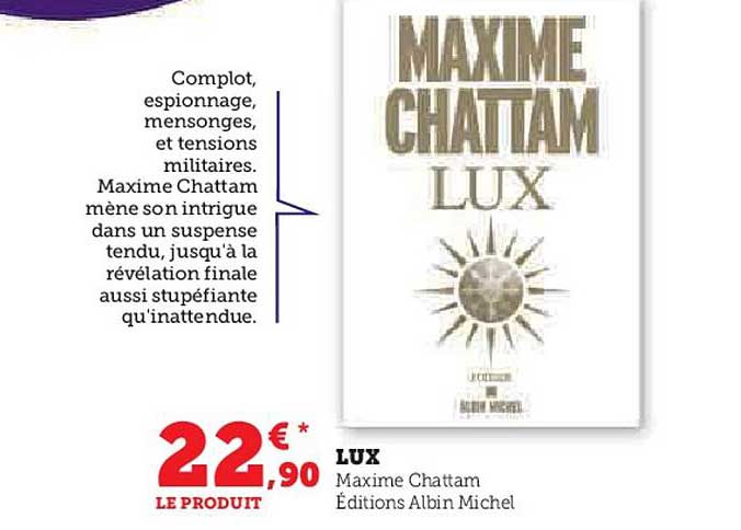 lux - maxime chattam
