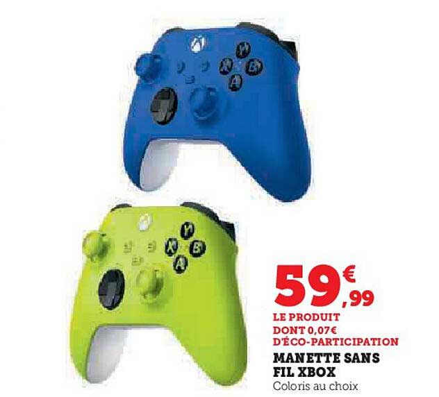 manette sans fil xbox