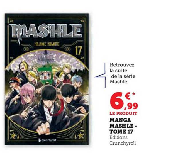 manga mashle - tom 17