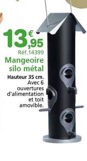 mangeoire silo métal