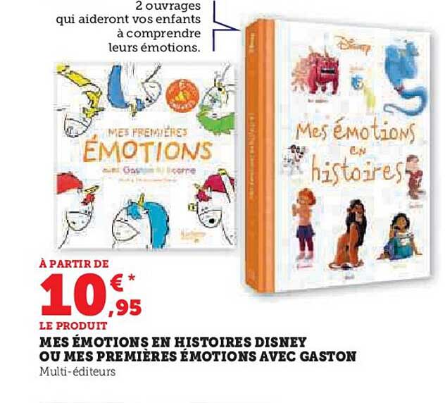 mes émotions en histoires disney ou mes premières émotiions avec gaston