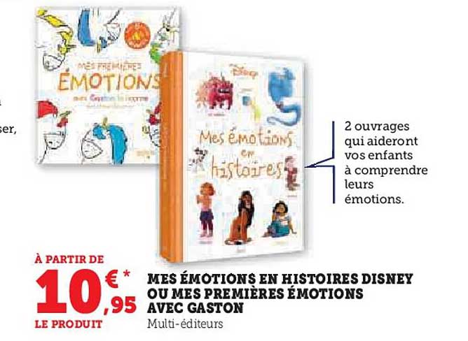 mes émotions en histoires disney ou mes premières émotions avec gaston