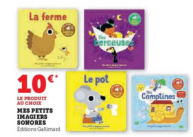 mes petits imagiers sonores
