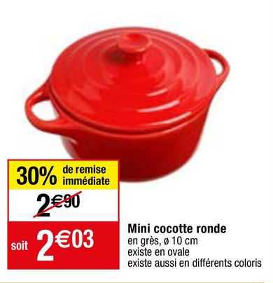 Mini Cocotte Ronde