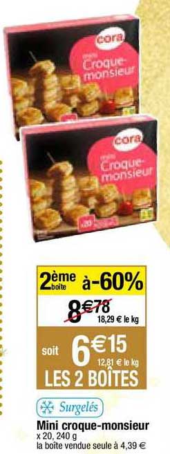 mini croque-monsieur