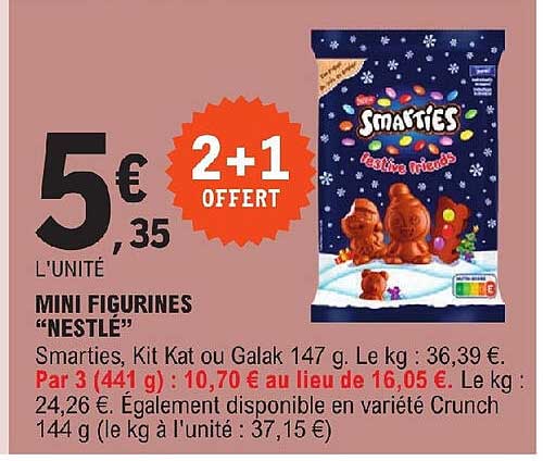 Mini Figurines "nestlé"