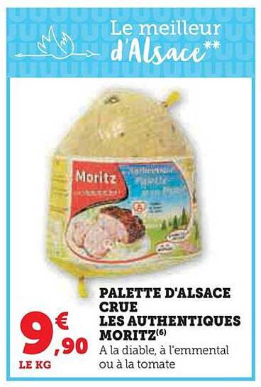 Palette D'alsace Crue Les Authentiques Moritz