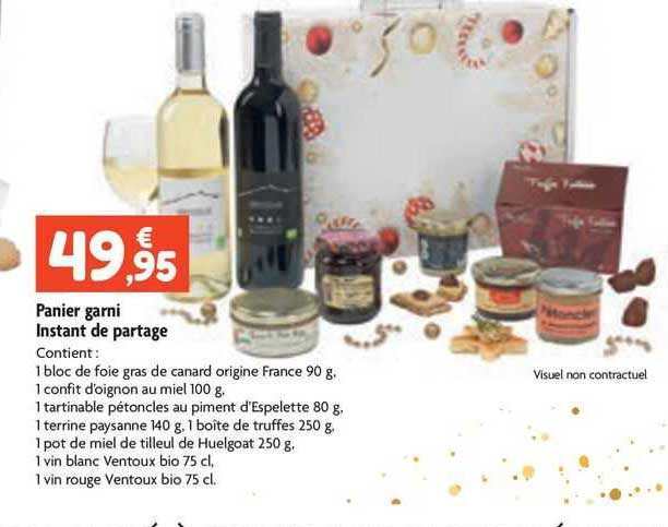 panier garni instant de partage