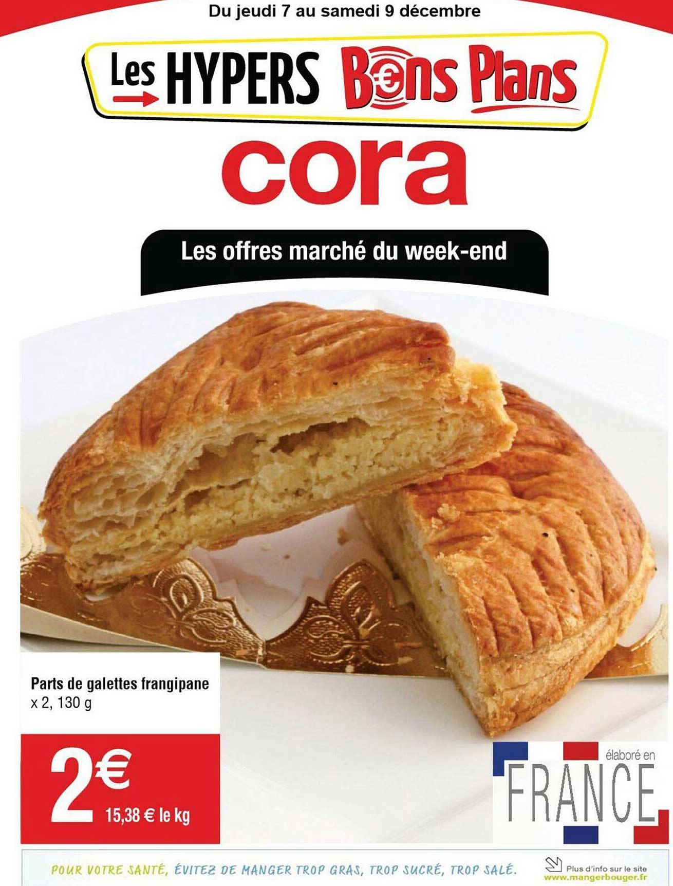 parts de galettes frangipane