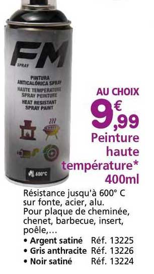 peinture haute température