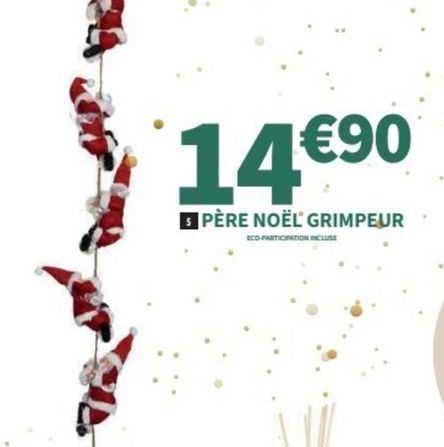 père noël grimpeur