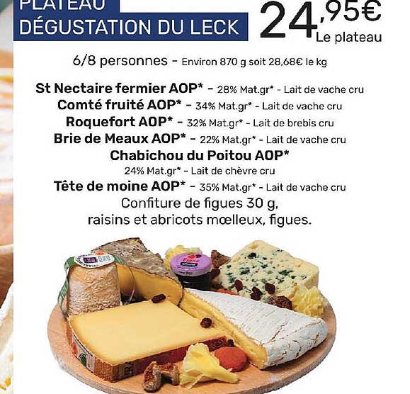 Plateau Dégustation Du Leck
