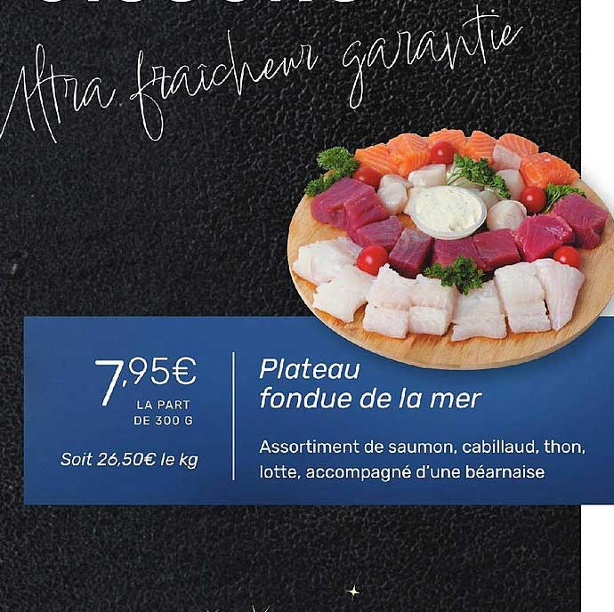 Plateau Fondue De La Mer