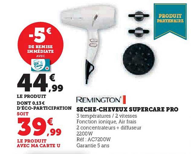 remington seche-cheveux supercare pro