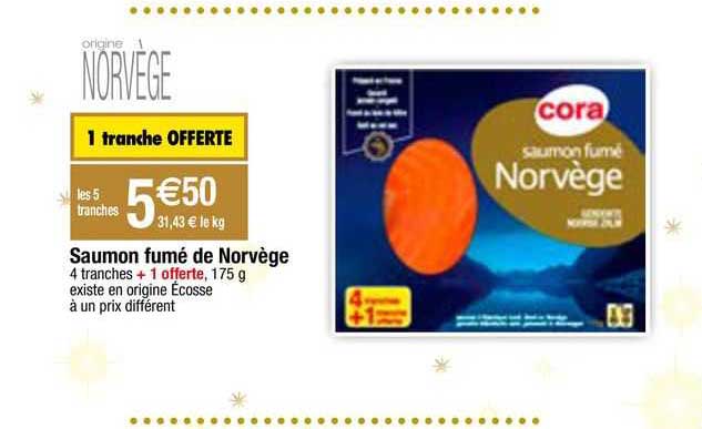 Saumon Fumé De Norvège